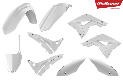 Polisport - Polisport Plastic Kit - White - 90848