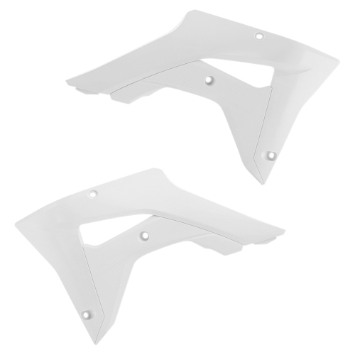 Acerbis - Acerbis Radiator Shrouds - White - 2645450002