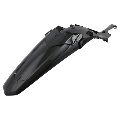 UFO Plastics - UFO Plastics MX Rear Fender - Black - YA04857-001