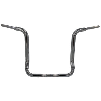 Fat Baggers, Inc. - Fat Baggers, Inc. 1-1/2in. EZ Install Round Top Handlebar - Chrome - 813016