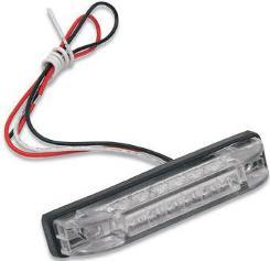 Bluhm Enterprises - Bluhm Enterprises Rectangle 4in. 6 LED Trailer Light - Red with Clear Lens - BL-TRLEDTR