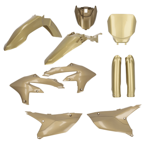 Acerbis - Acerbis Full Plastic Kit - Gold/Gold - 2979597836