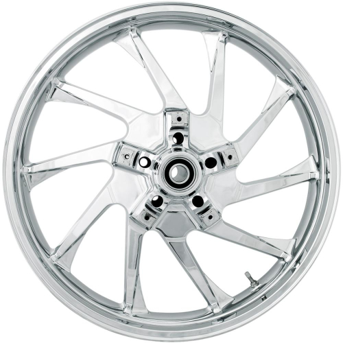 Coastal Moto - Coastal Moto Precision Cast Hurricane 3D Front Wheel - 21in. x 3.5in. Chrome - 3D-HUR213CH