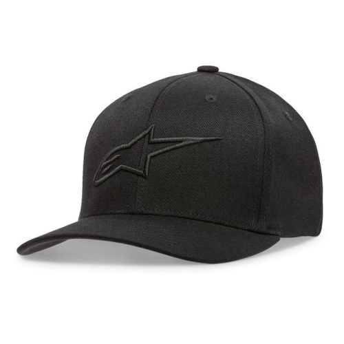 Alpinestars - Alpinestars Ageless Curve Hat - 1017810101010SM - Black - Sm-Md