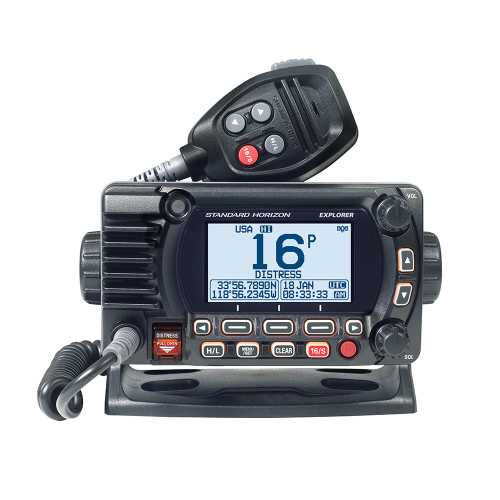 Standard Horizon - Standard Horizon GX1850 Fixed Mount VHF - NMEA 2000 - Black