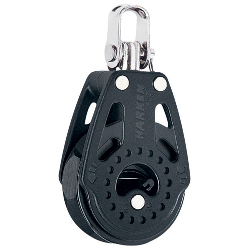 Harken - Harken 40mm Carbo Single Ratchet Block w/Swivel