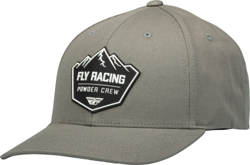 Fly Racing - Fly Racing Fly Powder Crew Hat - 351-1001 - Gray - OSFM