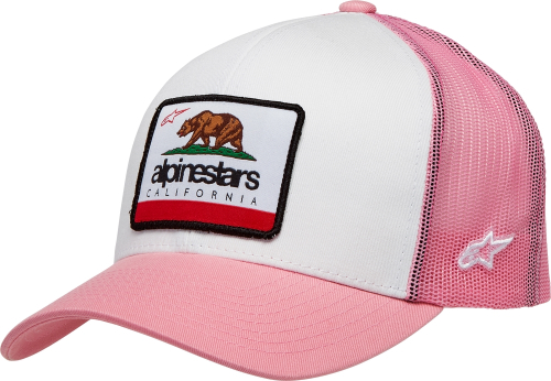 Alpinestars - Alpinestars Cali 2.0 Womens Hat - 1232819002036OS - White/Pink - OSFM