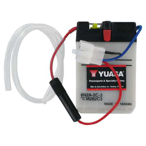 Yuasa - Yuasa Conventional 6V Battery - 6N2A-2C-3 - YUAM262C3