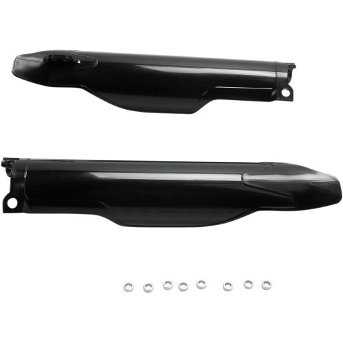 Acerbis - Acerbis Lower Fork Covers - Black - 2141760001