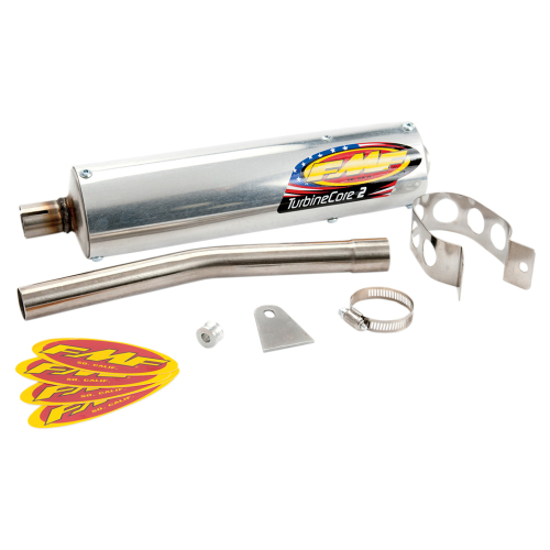 FMF Racing - FMF Racing Universal TurbineCore 2 Spark Arrestor Silencer - 1-1/8in. Tubing - 020302