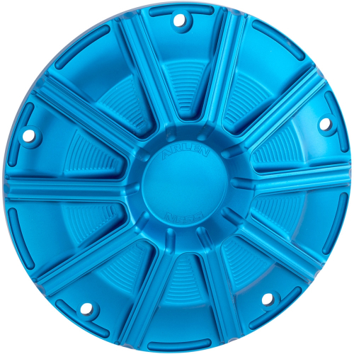 Arlen Ness - Arlen Ness Derby Cover - 10-Gauge - Blue Anodized - 700-003