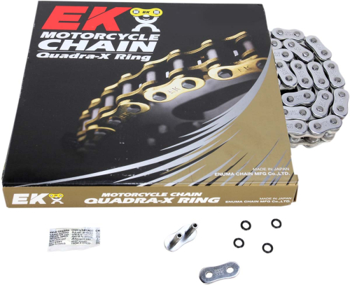 EK Chain - EK Chain 530 ZVX3 Series Chain - 160 Links - Chrome - 530ZVX3-160C