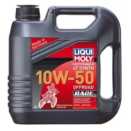 Liqui Moly - Liqui Moly 4T Synthetic Offroad Race Motor Oil - 10W-50 - 4L - 20080