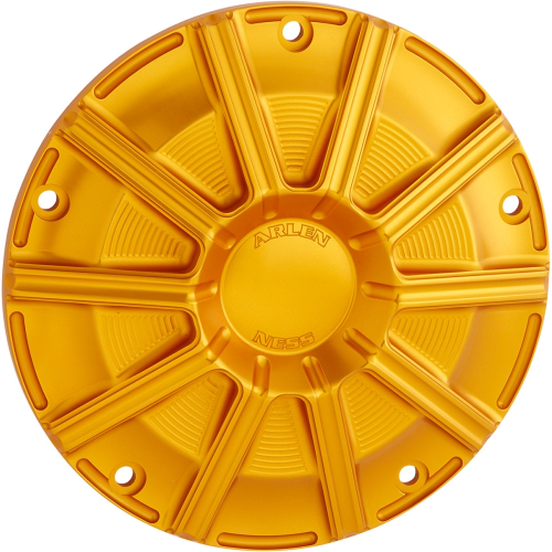 Arlen Ness - Arlen Ness Derby Cover - 10-Gauge - Gold Anodized - 700-004