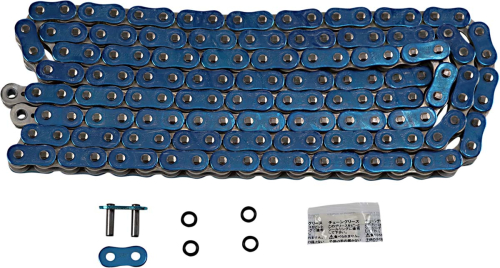 EK Chain - EK Chain 520 ZVX3 Series ZX-Ring Chain - 150 Links - Blue - 520ZVX3-150AB