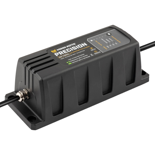 Minn Kota - Minn Kota On-Board Precision Charger MK-110 PCL 1 Bank x 10 AMP LI Optimized Charger