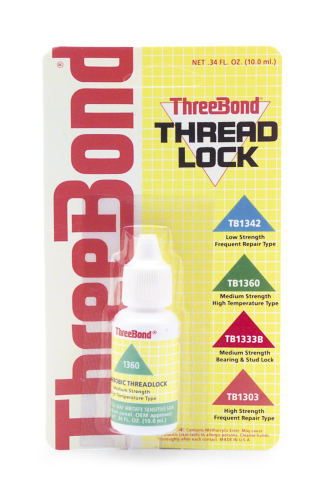 Three Bond - Three Bond Medium Hi Temperature Thread Lock - 50 ml - 1360A50C