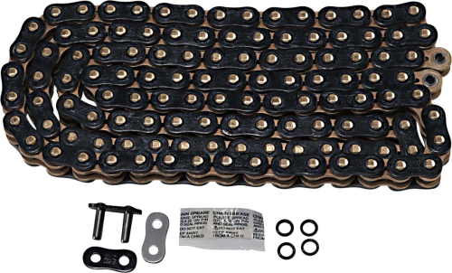 EK Chain - EK Chain 520 ZVX3 Series ZX-Ring Chain - 120 Links - Black - 520ZVX3-120KG