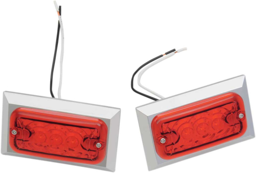 Chris Products - Chris Products Marker Lights - Dual-Function Red LED - 0814R-LED-2