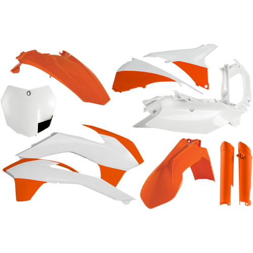 Acerbis - Acerbis Full Plastic Kit - Factory KTM 14 - 2314334618