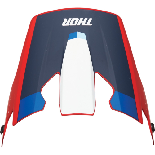 Thor - Thor Visor Kit for Reflex Helmets - Apex Red/White/Blue - 0132-1448