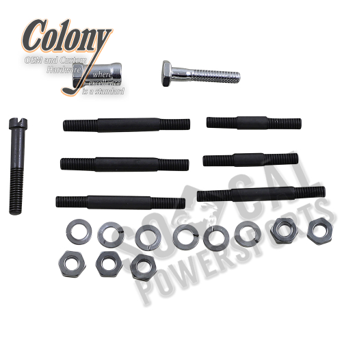 Colony - Colony Oil Pump Mounting Kit - Chrome - 8740-19