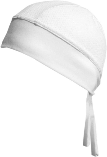 Schampa - Schampa Z-Wraps Stretch Headwrap - BNDNA003-18 - White/White Mesh - OSFM