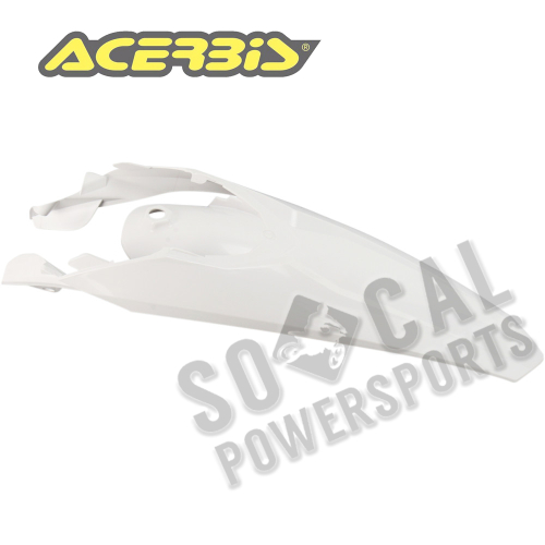 Acerbis - Acerbis Rear Fender - White - 2205420002