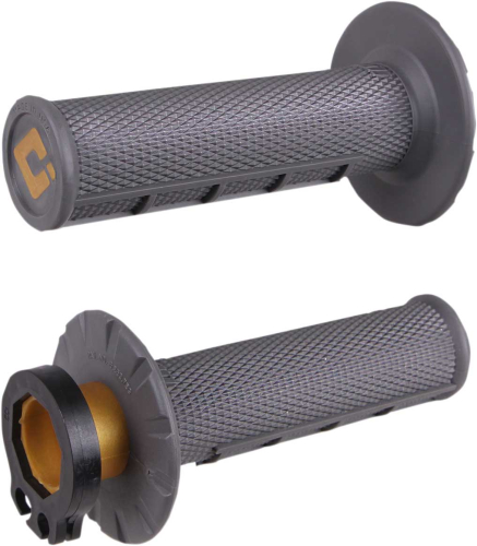 ODI - ODI V2 Lock-On 1/2 Waffle Grips - Graphite - H36HWH