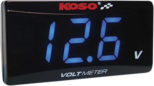 Koso North America - Koso North America Super Slim Volt Meter - BA024BOO