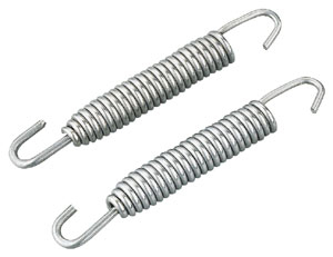 Helix Racing Products - Helix Racing Products Exhaust Springs - Stainless Steel Swivel Style - 63mm - 495-6300