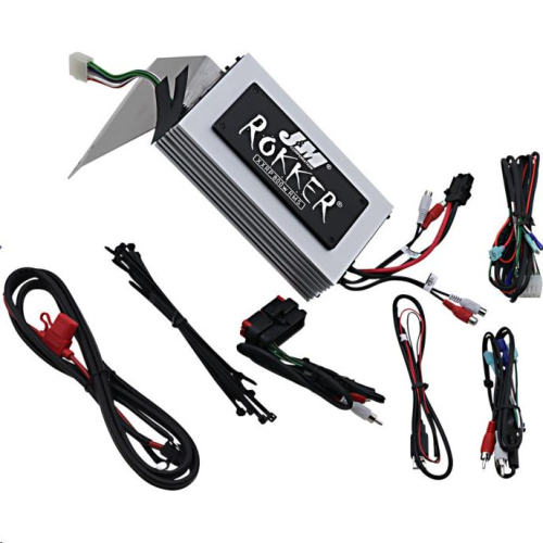 J&M - J&M Rokker 800W 4-Channel Programmable Amp Kits - JAMP-800HR06RCP