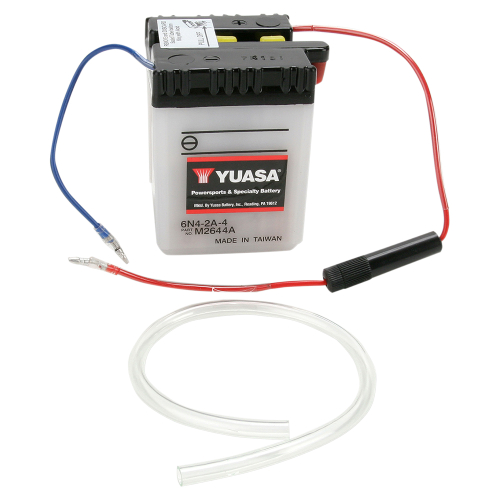 Yuasa - Yuasa Conventional 6V Battery - 6N4-2A-4 - YUAM2644A