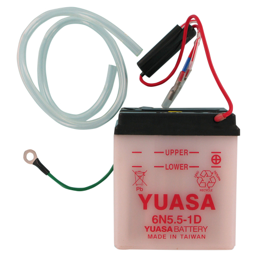 Yuasa - Yuasa Conventional 6V Battery - 6N5.5-1D - YUAM2655B