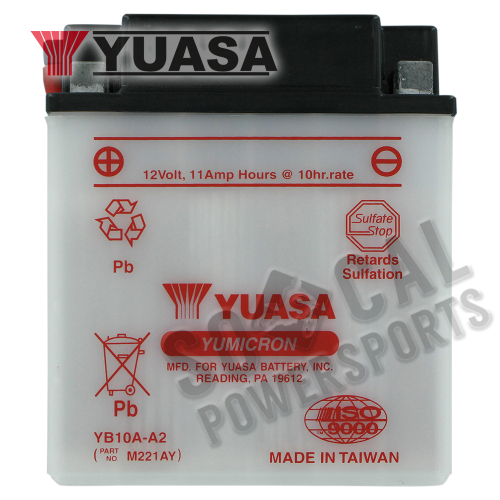 Yuasa - Yuasa Yumicron Battery - YB10A-A2 - YUAM221AY