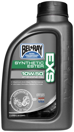 Bel-Ray - Bel-Ray EXS Synthetic Ester 4T Engine Oil - 10W40 - 1L. - 99161-B1LW