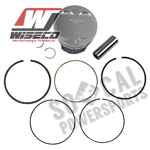 Wiseco - Wiseco Piston Kit - Standard Bore 99.94mm, 10.5:1 Compression - 40247M10000