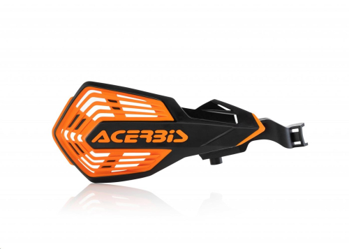 Acerbis - Acerbis K-Future Handguards - Black/Orange - 2801975229