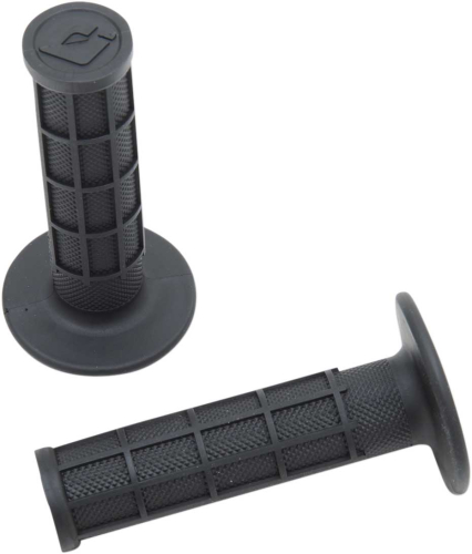 ODI - ODI MX Single-Ply Half Waffle Grips - Black - H01RFB