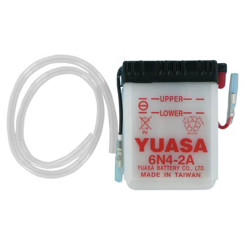 Yuasa - Yuasa Conventional 6V Battery - 6N4-2A - YUAM2640B