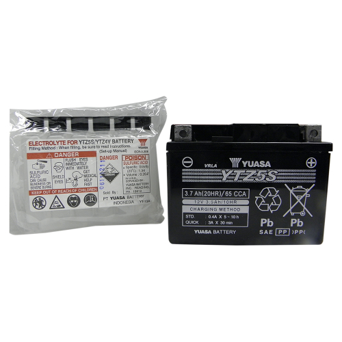 Yuasa - Yuasa Factory Activated Maintenance Free Battery - YTZ5S-BS - YUAM62TZ5