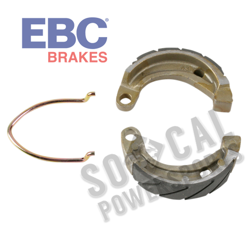 EBC - EBC Grooved Brake Shoes - 338G