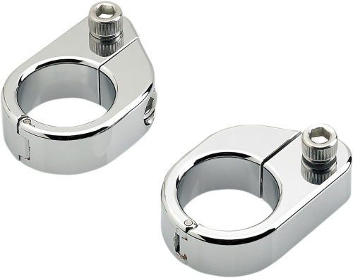 Biltwell Inc. - Biltwell Inc. O/S Speed Clamps - Straight - Chrome - 6907-105