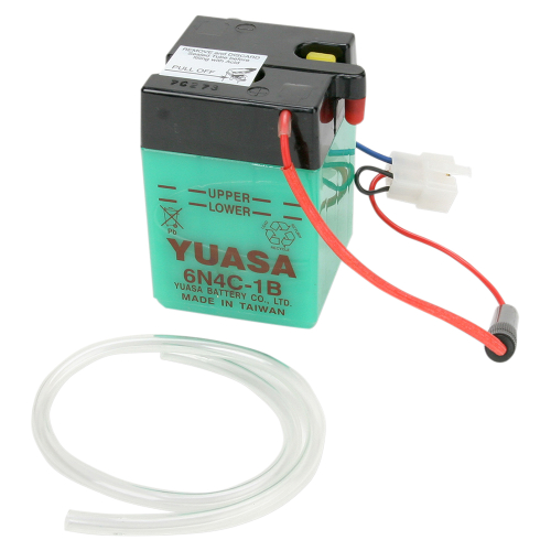 Yuasa - Yuasa Conventional 6V Battery - 6N4C-1B - YUAM26C4B