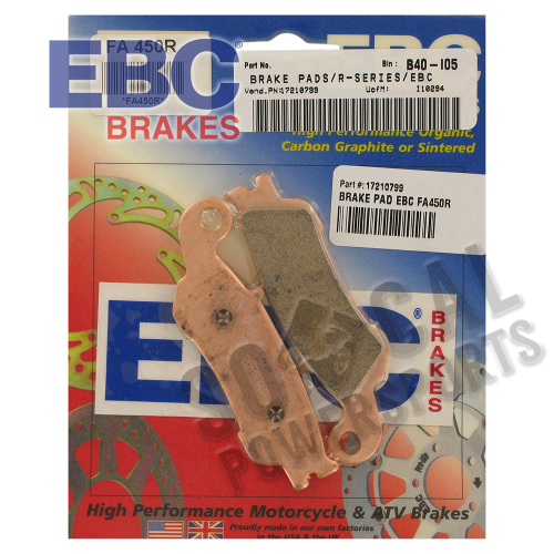 EBC - EBC R Series Long Life Sintered Brake Pads - FA450R