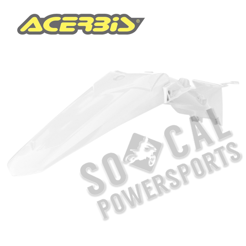 Acerbis - Acerbis Rear Fender - White - 2685890002