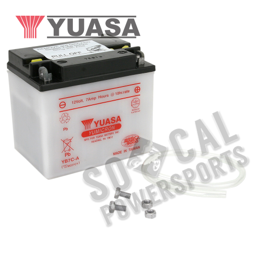 Yuasa - Yuasa Yumicron Battery - YB7C-A - YUAM227CY