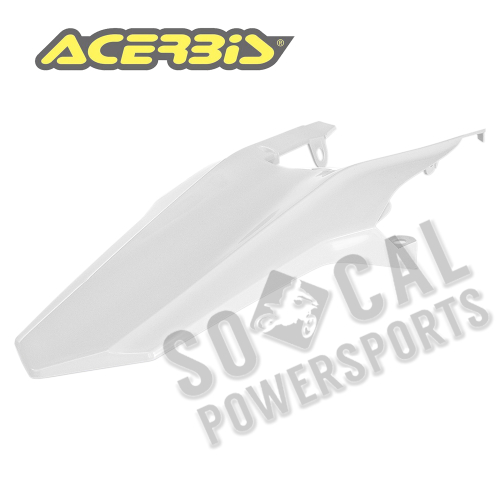 Acerbis - Acerbis Rear Fender - White - 2393380002