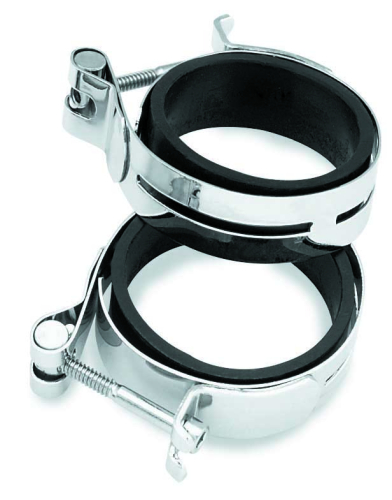 Twin Power - Twin Power OEM Style Intake Clamps - Chrome - 490601